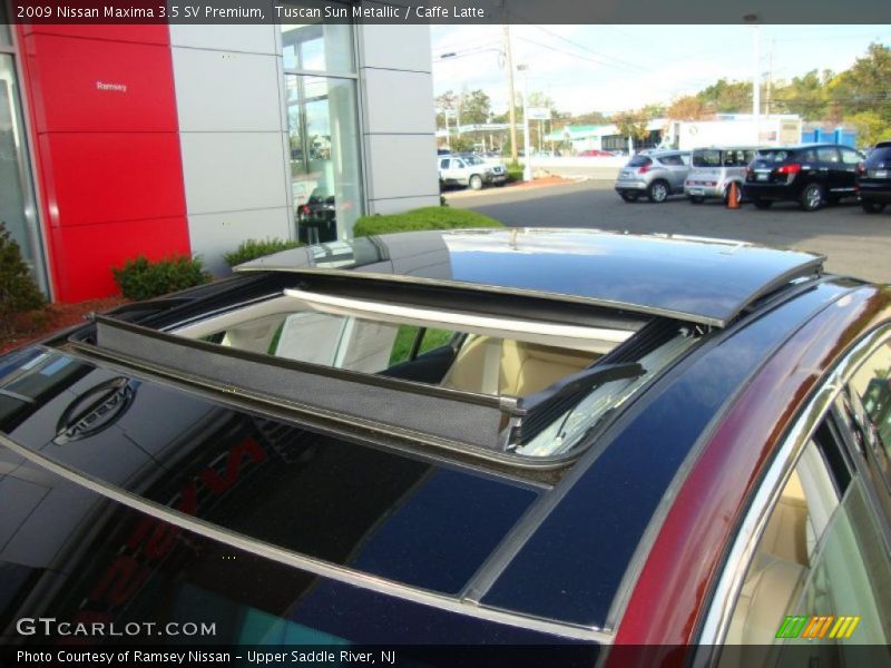 Tuscan Sun Metallic / Caffe Latte 2009 Nissan Maxima 3.5 SV Premium