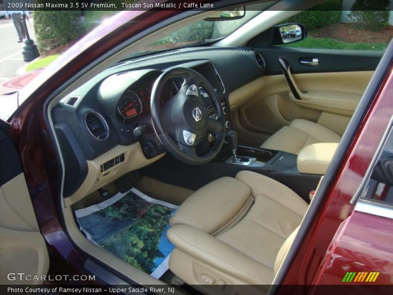  2009 Maxima 3.5 SV Premium Caffe Latte Interior