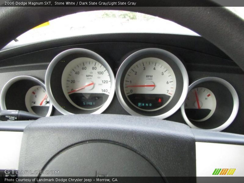 Stone White / Dark Slate Gray/Light Slate Gray 2006 Dodge Magnum SXT