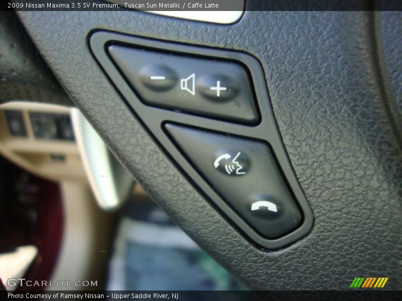 Controls of 2009 Maxima 3.5 SV Premium