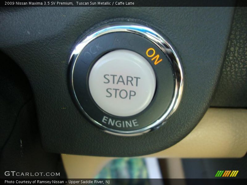 Controls of 2009 Maxima 3.5 SV Premium