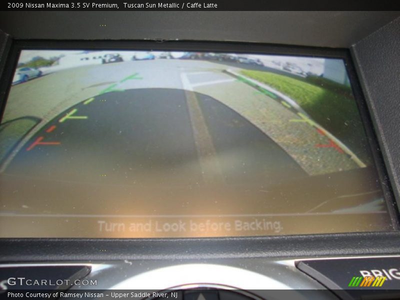 Tuscan Sun Metallic / Caffe Latte 2009 Nissan Maxima 3.5 SV Premium