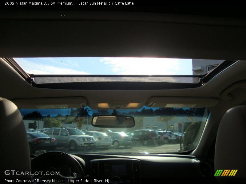 Tuscan Sun Metallic / Caffe Latte 2009 Nissan Maxima 3.5 SV Premium