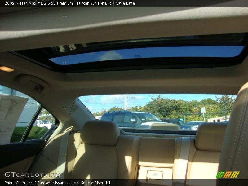 Tuscan Sun Metallic / Caffe Latte 2009 Nissan Maxima 3.5 SV Premium