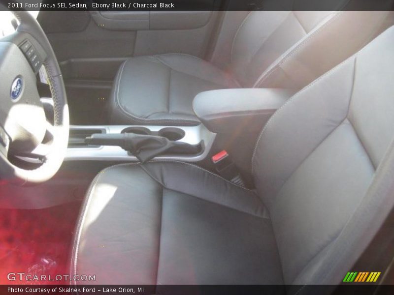 Ebony Black / Charcoal Black 2011 Ford Focus SEL Sedan