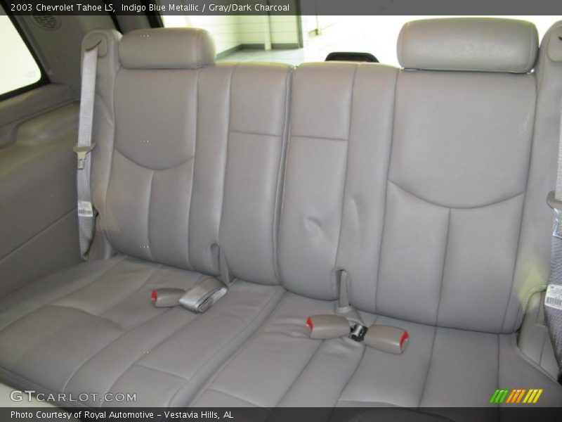 Indigo Blue Metallic / Gray/Dark Charcoal 2003 Chevrolet Tahoe LS