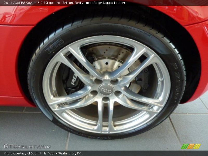  2011 R8 Spyder 5.2 FSI quattro Wheel