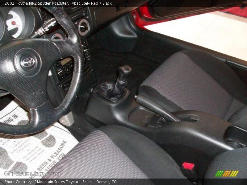 Absolutely Red / Black 2002 Toyota MR2 Spyder Roadster