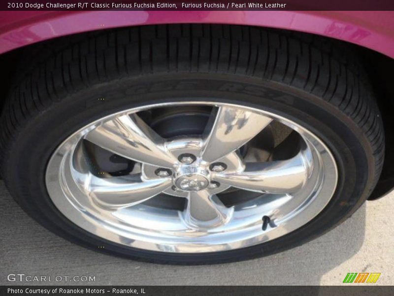 Furious Fuchsia / Pearl White Leather 2010 Dodge Challenger R/T Classic Furious Fuchsia Edition