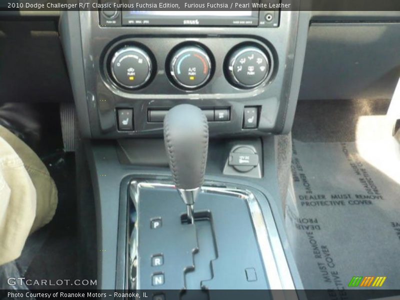 Furious Fuchsia / Pearl White Leather 2010 Dodge Challenger R/T Classic Furious Fuchsia Edition