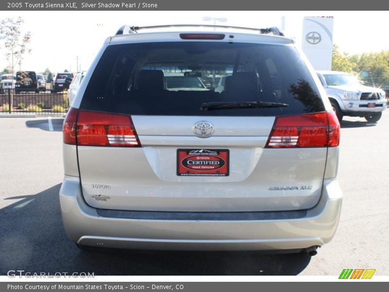 Silver Shadow Pearl / Stone 2005 Toyota Sienna XLE