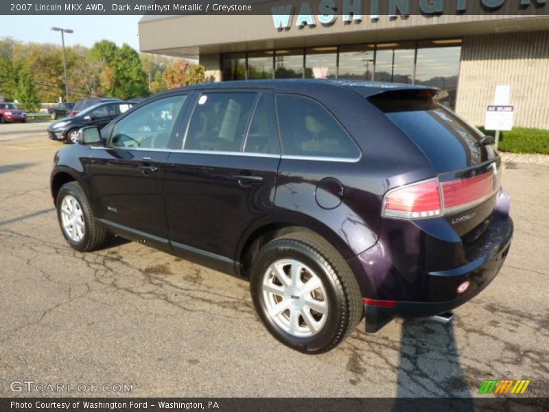 Dark Amethyst Metallic / Greystone 2007 Lincoln MKX AWD