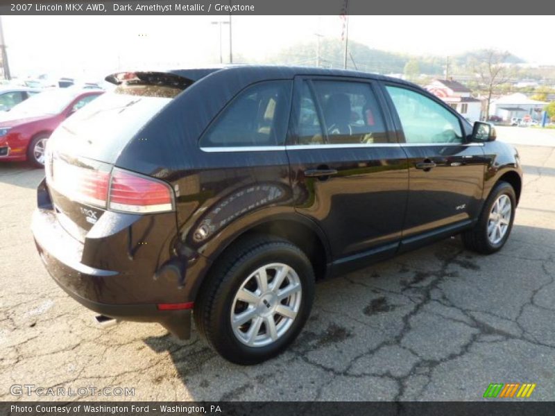 Dark Amethyst Metallic / Greystone 2007 Lincoln MKX AWD