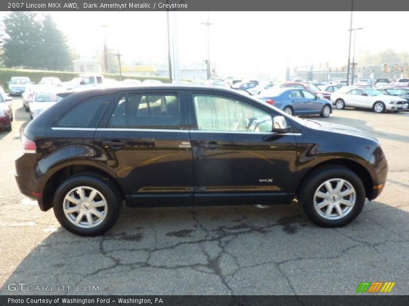 Dark Amethyst Metallic / Greystone 2007 Lincoln MKX AWD