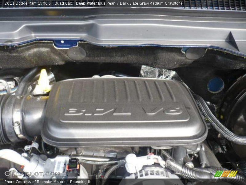  2011 Ram 1500 ST Quad Cab Engine - 3.7 Liter SOHC 12-Valve V6