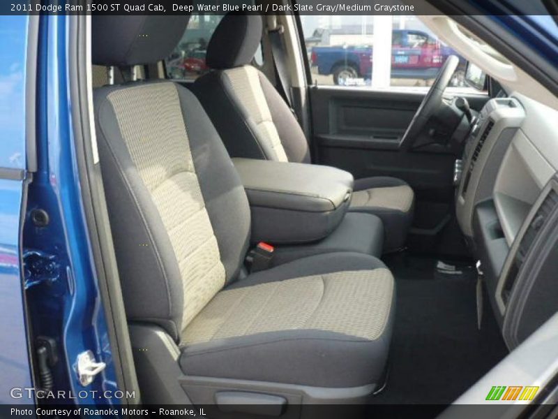  2011 Ram 1500 ST Quad Cab Dark Slate Gray/Medium Graystone Interior