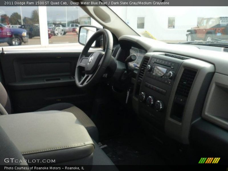  2011 Ram 1500 ST Quad Cab Dark Slate Gray/Medium Graystone Interior