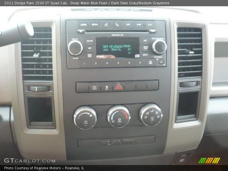 Controls of 2011 Ram 1500 ST Quad Cab