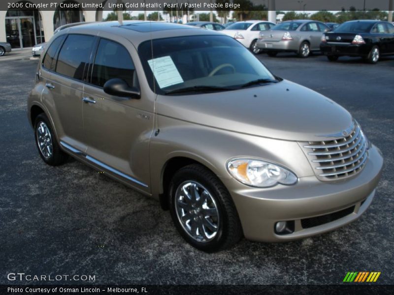 Linen Gold Metallic Pearl / Pastel Pebble Beige 2006 Chrysler PT Cruiser Limited