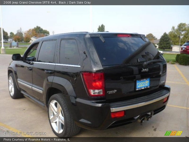 Black / Dark Slate Gray 2008 Jeep Grand Cherokee SRT8 4x4