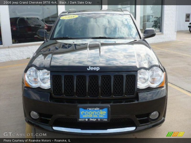 Black / Dark Slate Gray 2008 Jeep Grand Cherokee SRT8 4x4