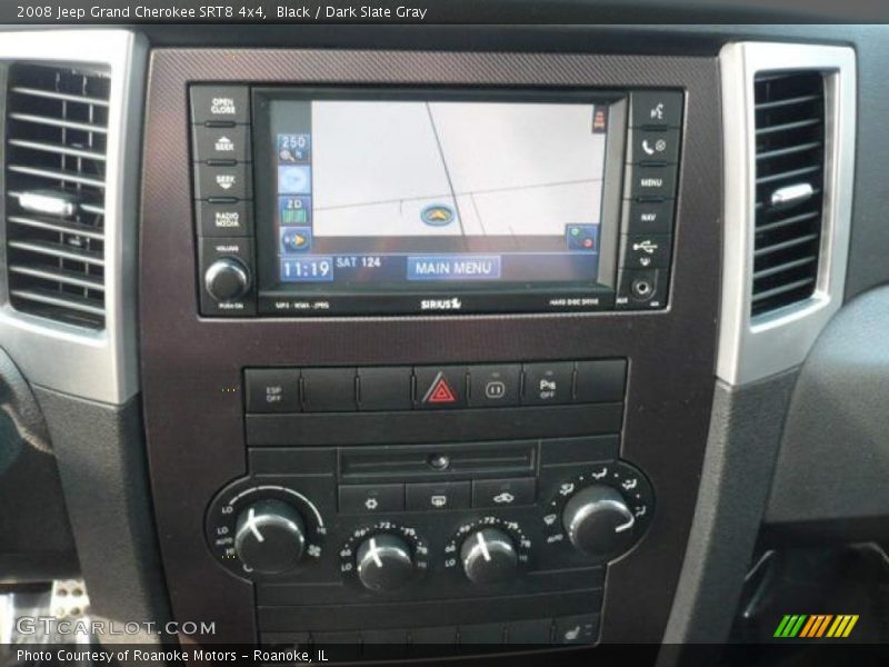Navigation of 2008 Grand Cherokee SRT8 4x4
