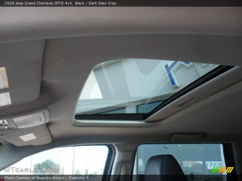 Black / Dark Slate Gray 2008 Jeep Grand Cherokee SRT8 4x4