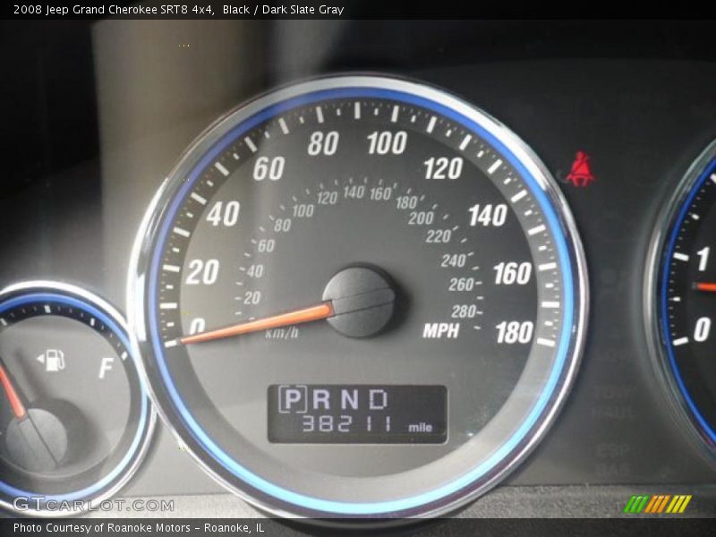  2008 Grand Cherokee SRT8 4x4 SRT8 4x4 Gauges