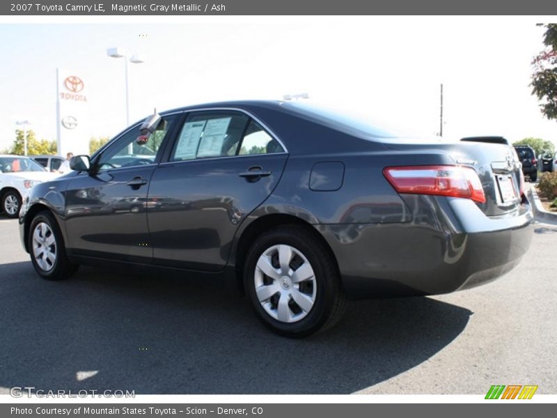 Magnetic Gray Metallic / Ash 2007 Toyota Camry LE