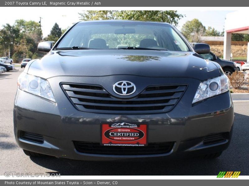Magnetic Gray Metallic / Ash 2007 Toyota Camry LE