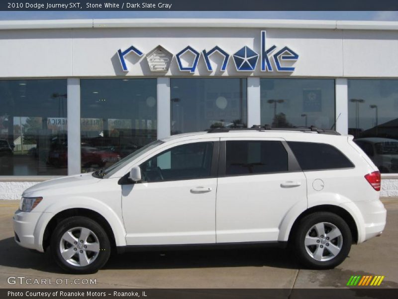 Stone White / Dark Slate Gray 2010 Dodge Journey SXT