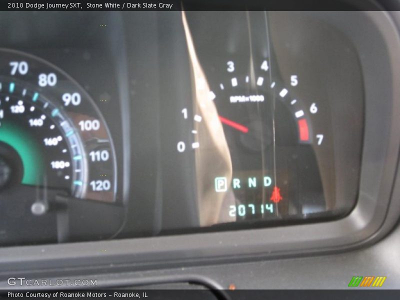 Stone White / Dark Slate Gray 2010 Dodge Journey SXT