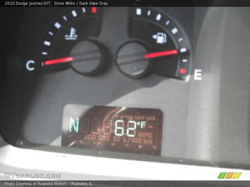 Stone White / Dark Slate Gray 2010 Dodge Journey SXT