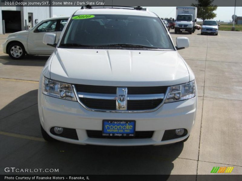 Stone White / Dark Slate Gray 2010 Dodge Journey SXT