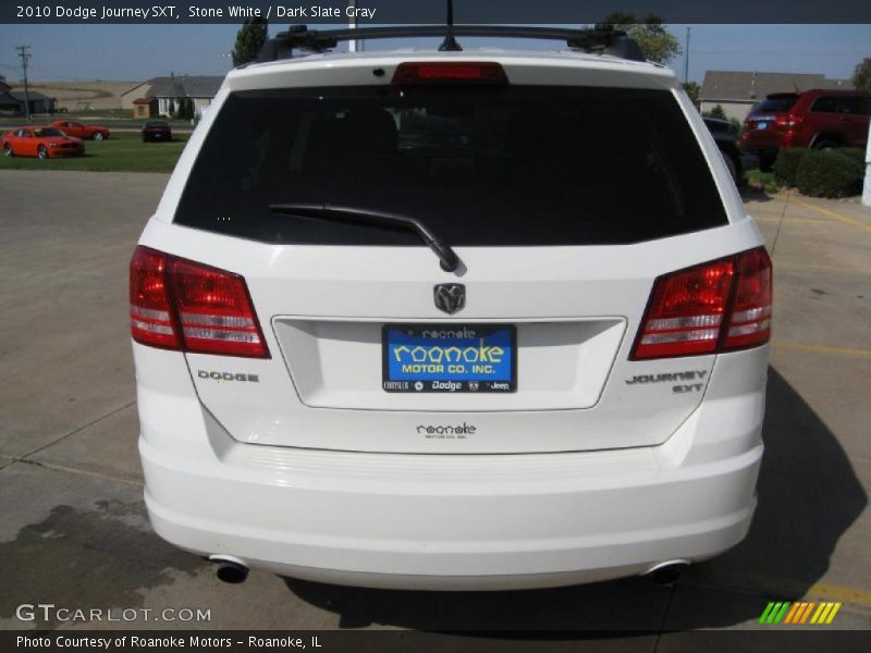 Stone White / Dark Slate Gray 2010 Dodge Journey SXT