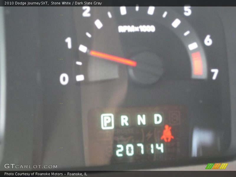 Stone White / Dark Slate Gray 2010 Dodge Journey SXT
