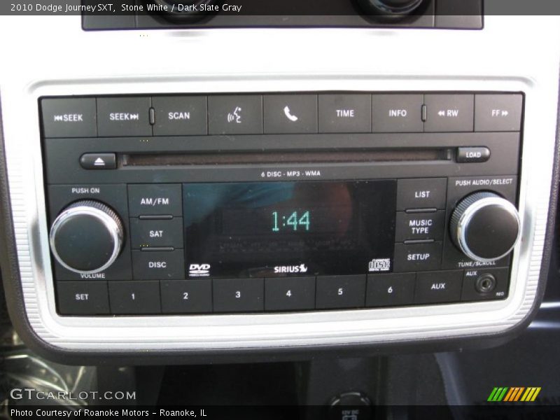 Stone White / Dark Slate Gray 2010 Dodge Journey SXT