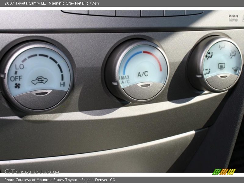 Magnetic Gray Metallic / Ash 2007 Toyota Camry LE