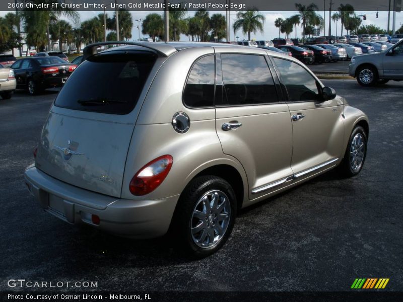 Linen Gold Metallic Pearl / Pastel Pebble Beige 2006 Chrysler PT Cruiser Limited