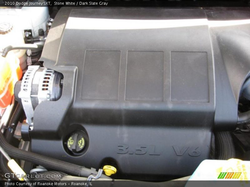 Stone White / Dark Slate Gray 2010 Dodge Journey SXT