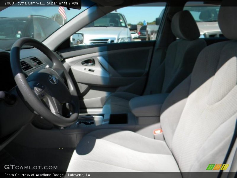 Super White / Ash 2008 Toyota Camry LE