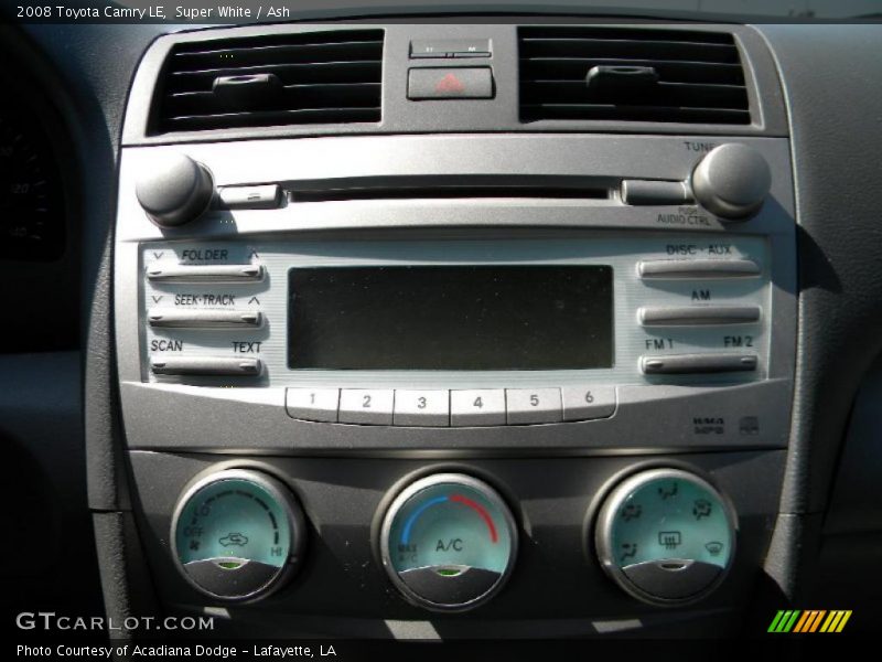 Super White / Ash 2008 Toyota Camry LE