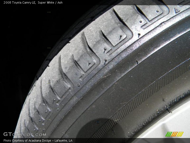 Super White / Ash 2008 Toyota Camry LE