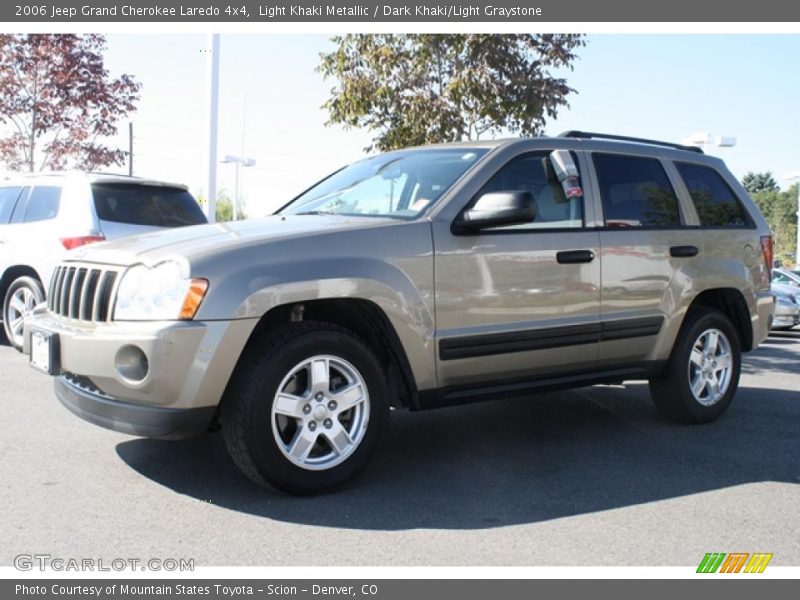 Light Khaki Metallic / Dark Khaki/Light Graystone 2006 Jeep Grand Cherokee Laredo 4x4