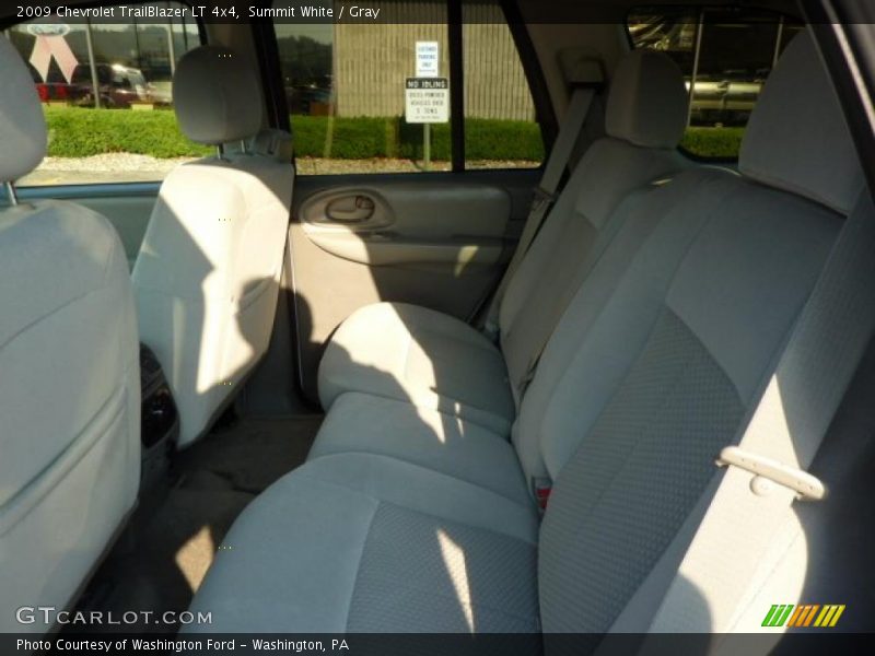Summit White / Gray 2009 Chevrolet TrailBlazer LT 4x4