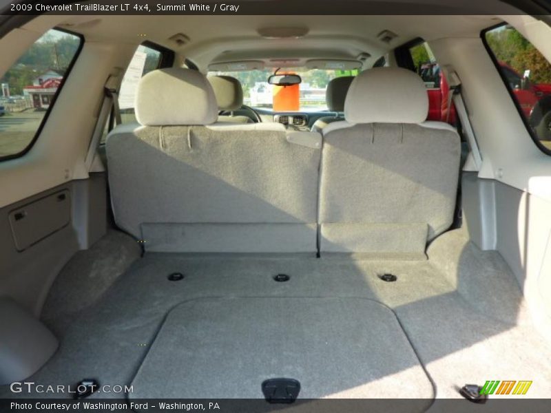 Summit White / Gray 2009 Chevrolet TrailBlazer LT 4x4