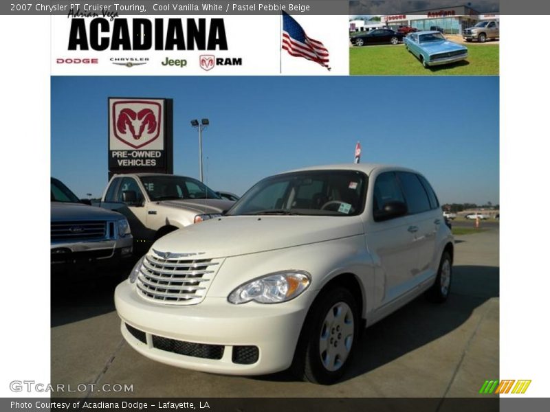 Cool Vanilla White / Pastel Pebble Beige 2007 Chrysler PT Cruiser Touring