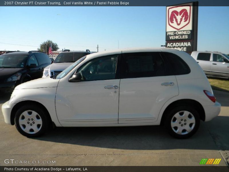 Cool Vanilla White / Pastel Pebble Beige 2007 Chrysler PT Cruiser Touring