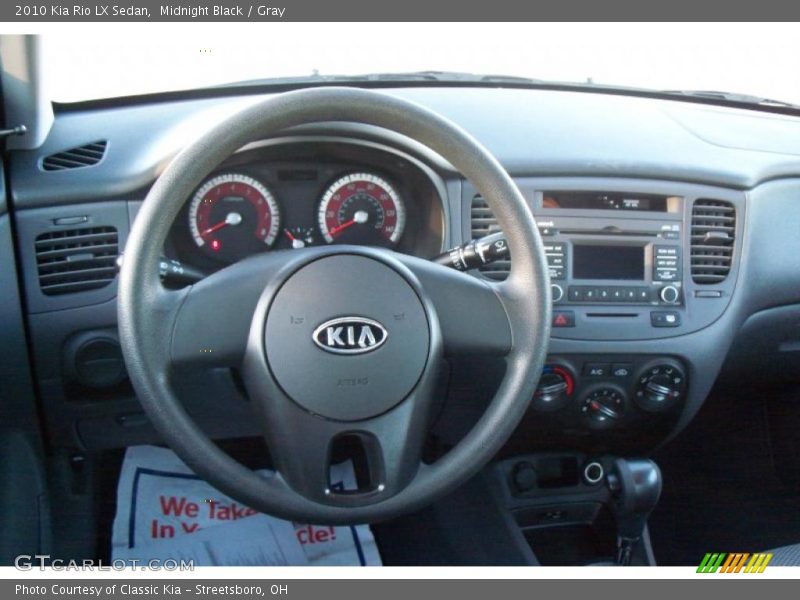  2010 Rio LX Sedan Steering Wheel