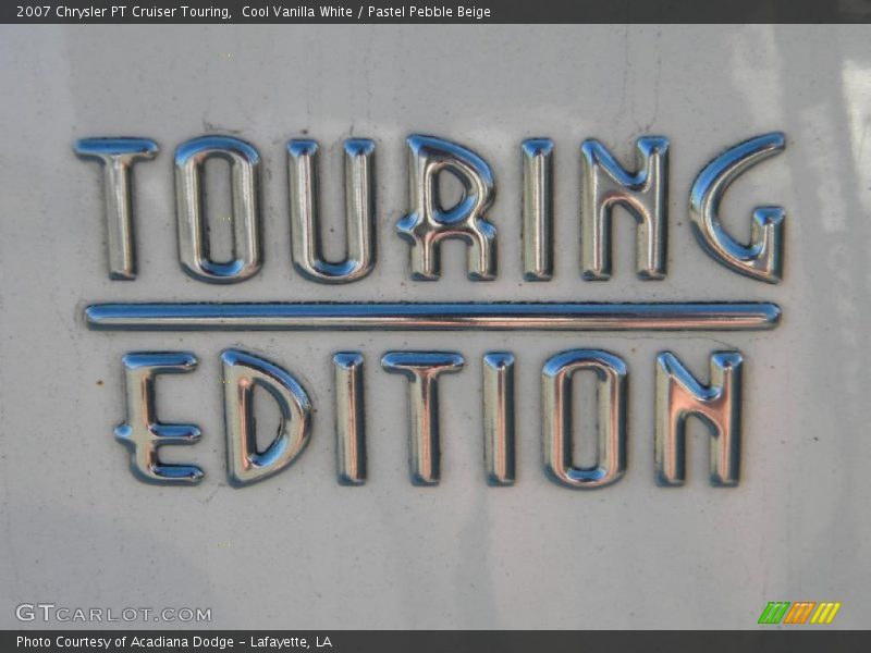 Cool Vanilla White / Pastel Pebble Beige 2007 Chrysler PT Cruiser Touring